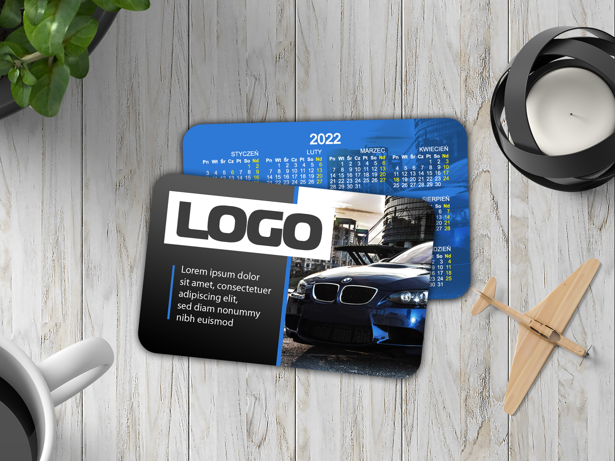 Portrait DL Brochure Mockup