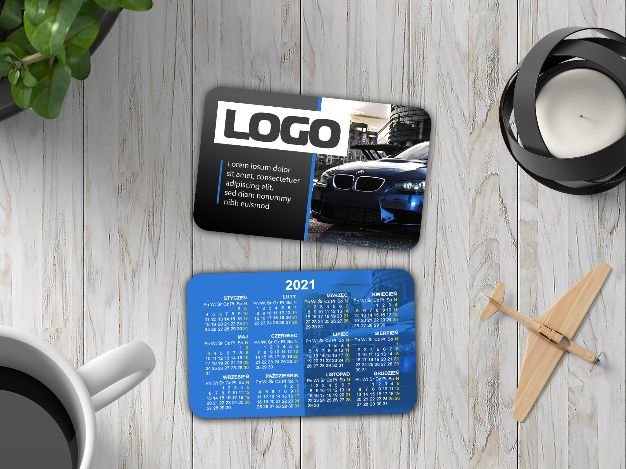 Portrait DL Brochure Mockup